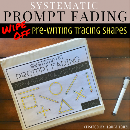 Systematic Prompt Fading: Pre-Writing Tracing Shapes